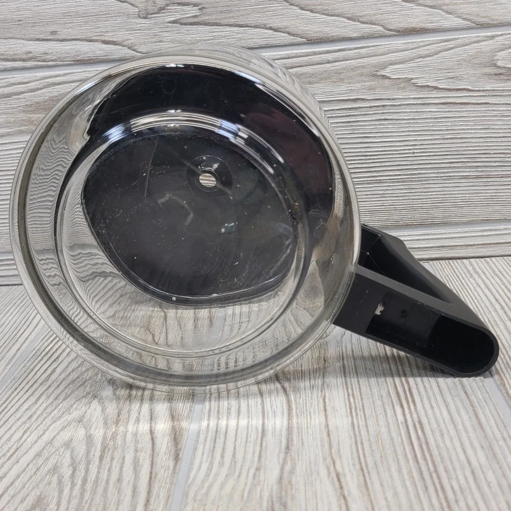 BUNN Coffee Maker Carafe Pot 10 Cup Replacement Glass Decanter Black Flip Lid‎